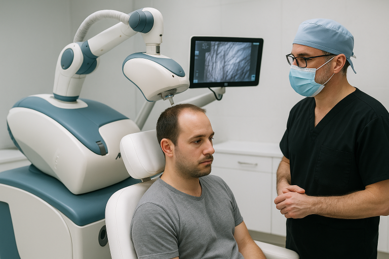 Robotska transplantacija kose: kako djeluje i razlike